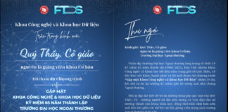 Thư mời Chương trình gặp mặt Khoa CN&KHDL kỷ niệm 65năm thành lập trường ĐH Ngoại thương